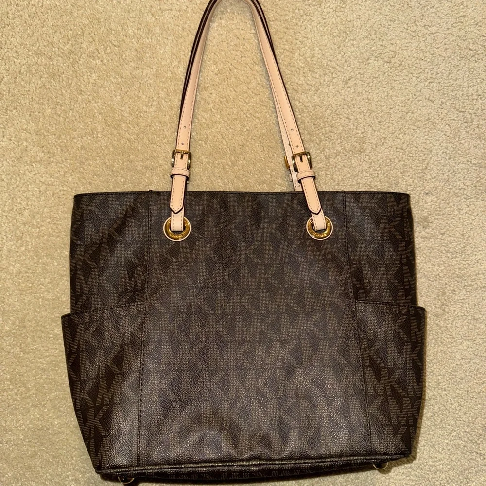 Michael Kors Dark Brown Signature Tote